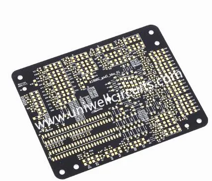 Qora sochli alyuminiy tayanch PCB LED